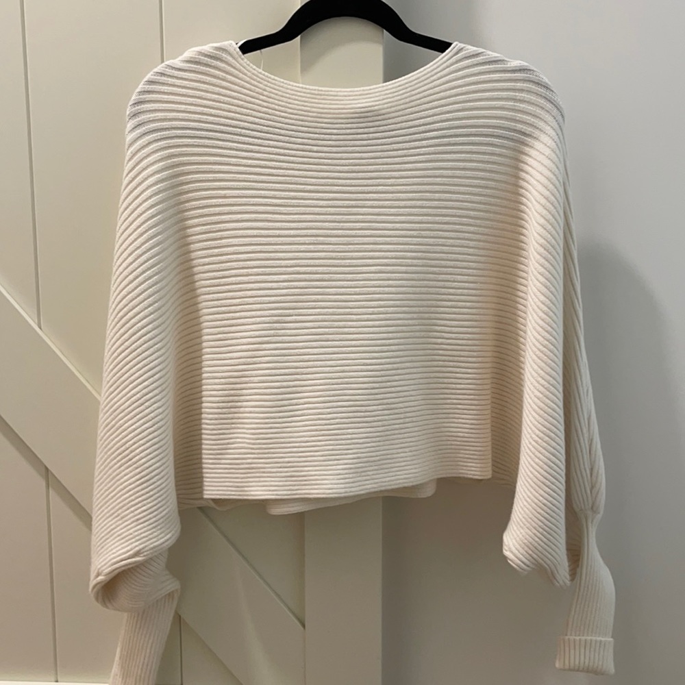 Zara puff sleeve sweater.